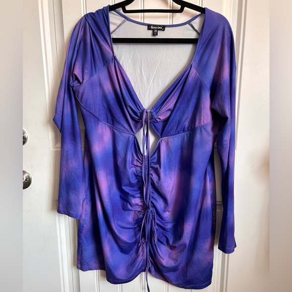 3/$20 Dolls Kill Horoscopez Purple Dress - Picture 2 of 7